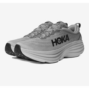 Hoka Bondi 8 / Mens Size 10 New in Box / Sharkskin / Harvard mist Gray